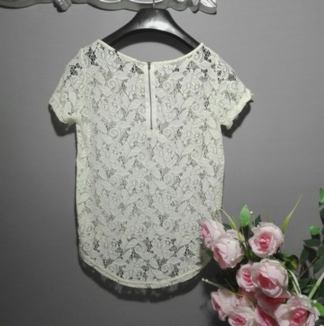 Top Encaje Zara S/M
