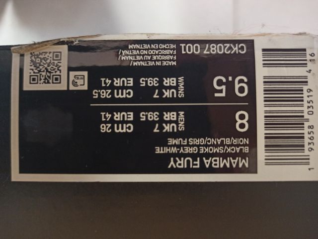 Zapatillas Nike Mamba Fury