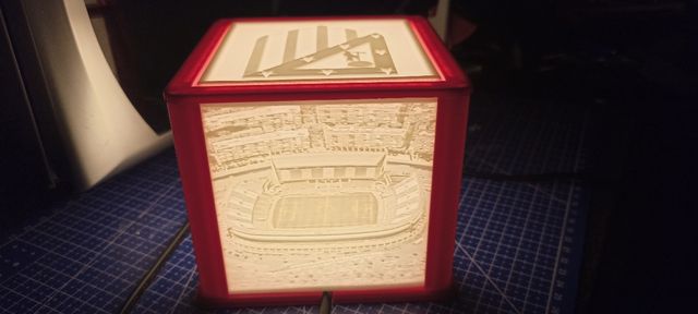 lámpara Atlético de Madrid, fútbol