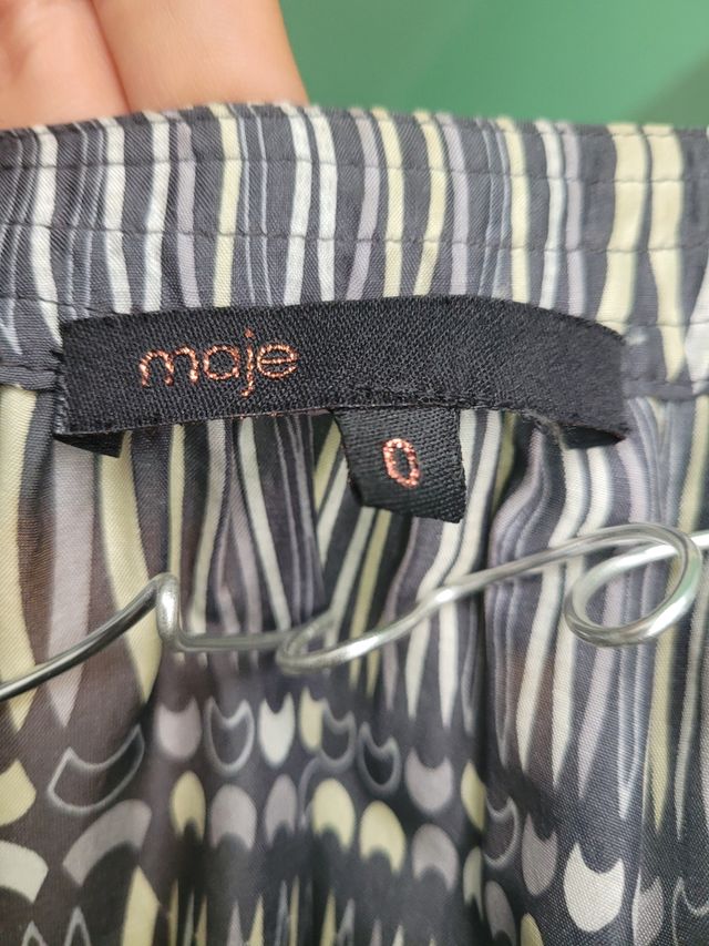 vestido MAJE con bolsillos