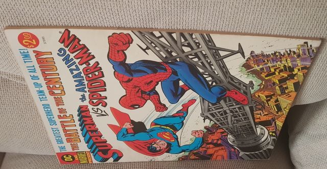 Cómic Superman Vs Spiderman (en inglés)