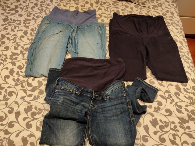 Pantalón premamá H&M (precio de las 3 Uds)