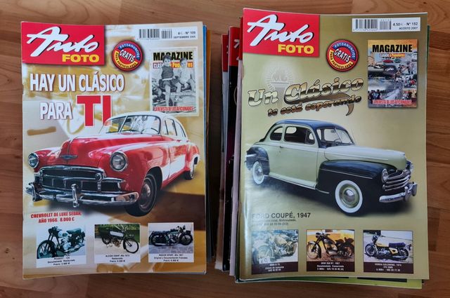 Revista de coches clásicos AUTO FOTO
