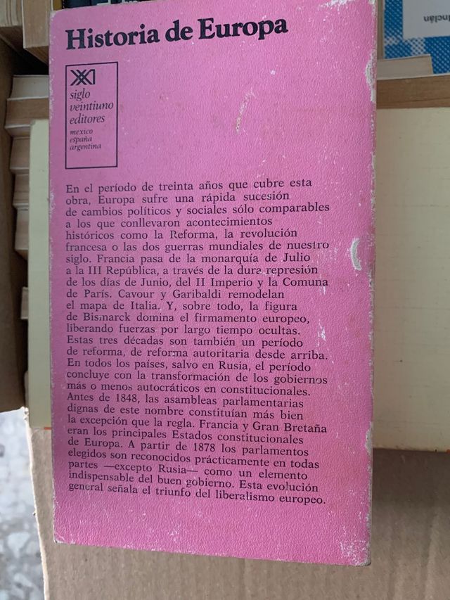 Libro La Europa Remodelada 1848-1878