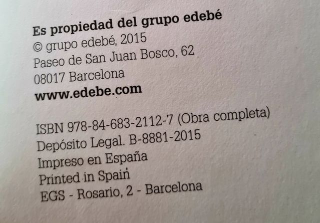 física y química 3° ESO EDEBÉ