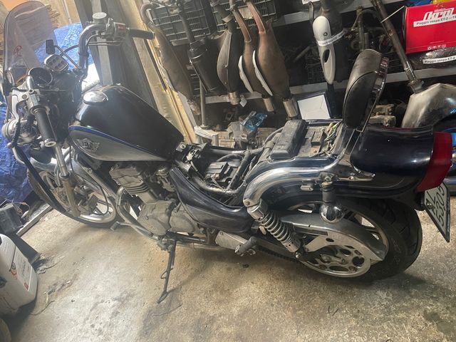 Kawasaki vulcan 500 chasis documentado