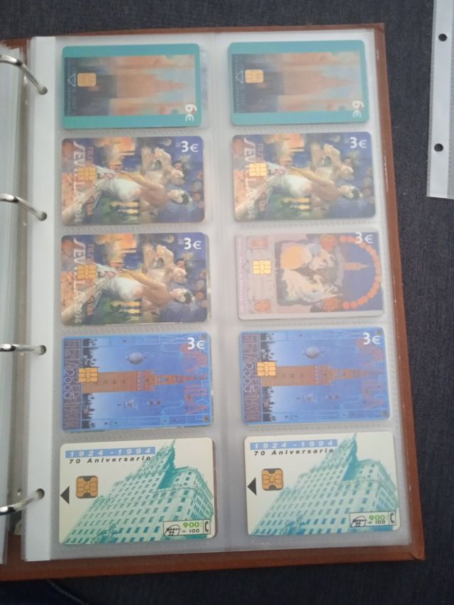 tarjetas telefonicas