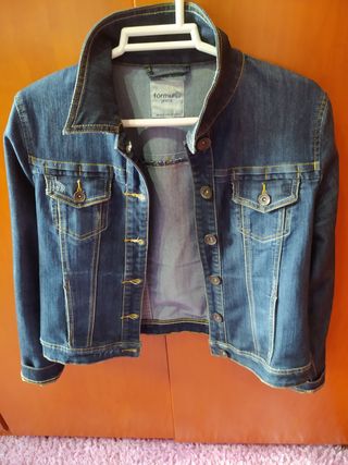 Cazadora vaquera del corte inglés, fórmula joven . de segunda mano por 18  EUR en Miranda de Ebro en WALLAPOP