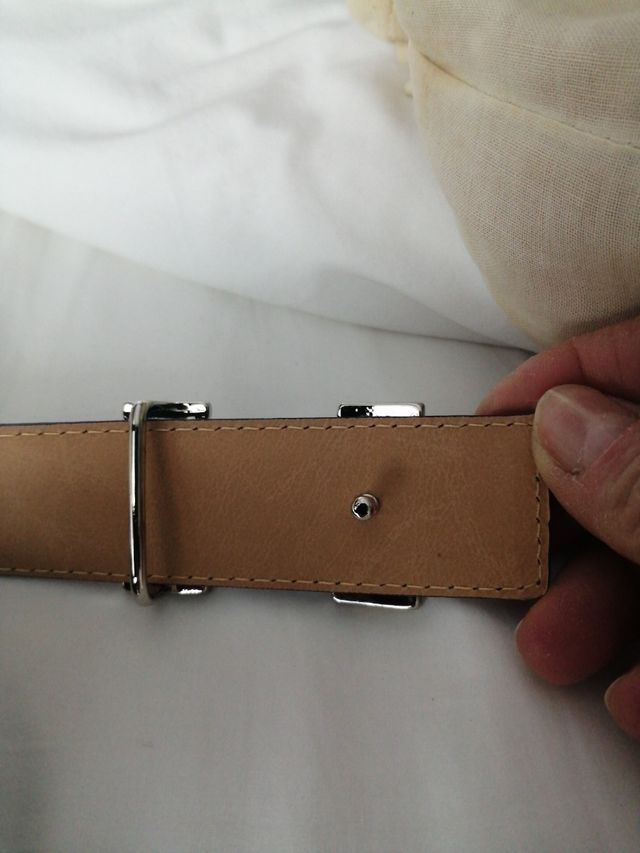 cintura unisex azzurra