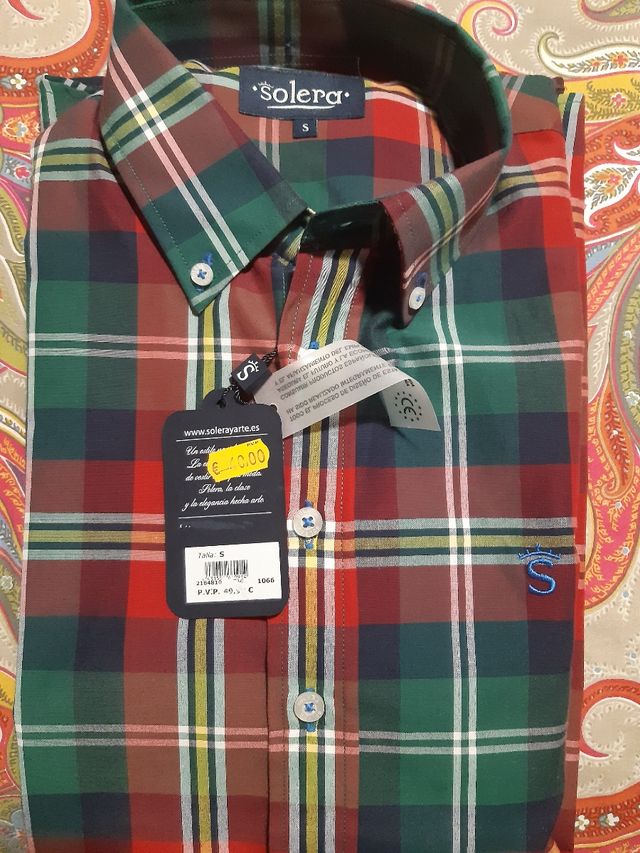 camisa solera.NUEVA