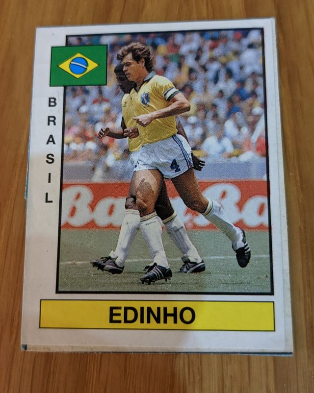 Cromos Mundial Italia 1990.