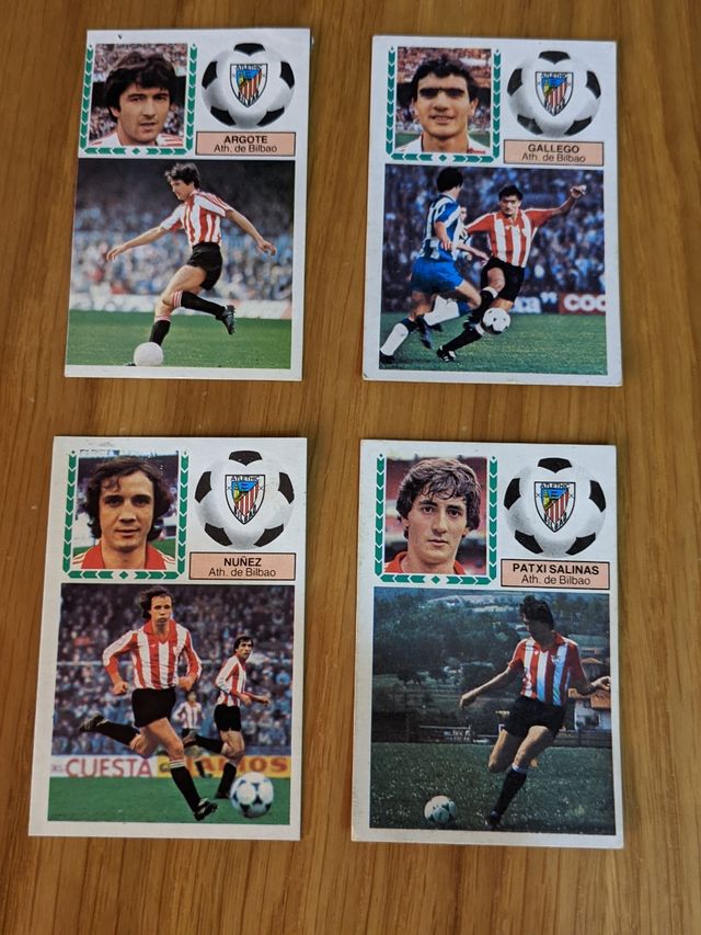 Cromos Liga 83-84 Lote Athletic Club