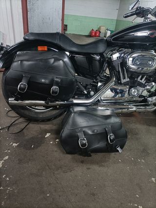 Maletas Harley Davidson sporters 1200 de segunda mano por 300 EUR en  Mutriku en WALLAPOP