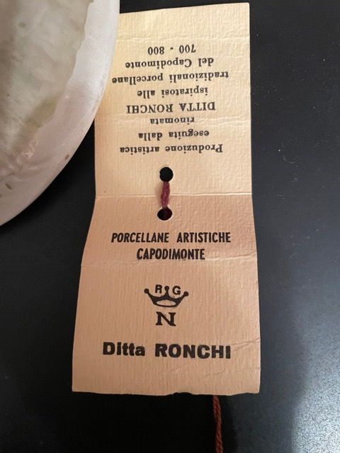 Figura porcelana CAPODIMONTE