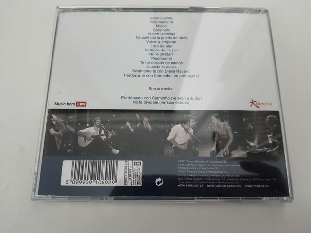 Pablo Alborán Acústico CD