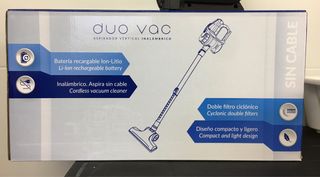 Aspirador inalámbrico Dúo Vac de segunda mano por 14 EUR en Tarifa en  WALLAPOP