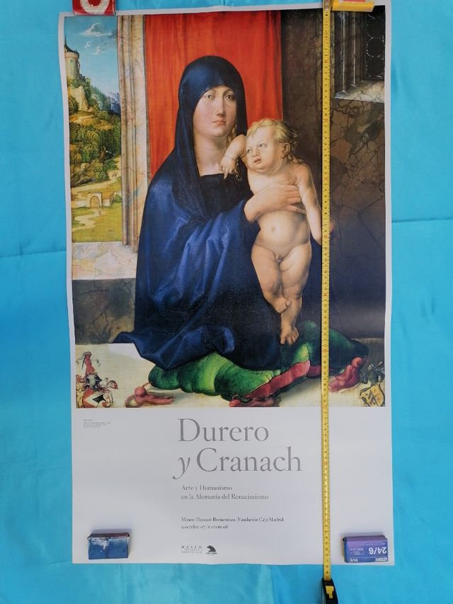ARTE. DURERO. PINTURA. CARTEL. ORIGINAL 2007