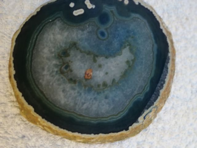 Disco di geode con espositore