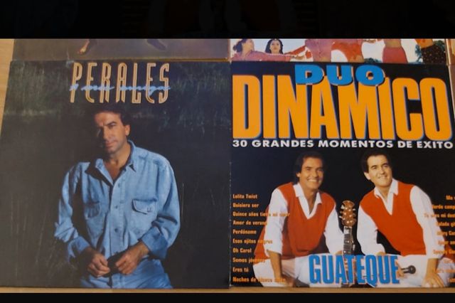 Lote 6 vinilos: Perales, Juan Pardo, Dúo Dinámico.
