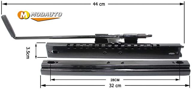 M MODAUTO Guias Correderas para Bases de Asiento