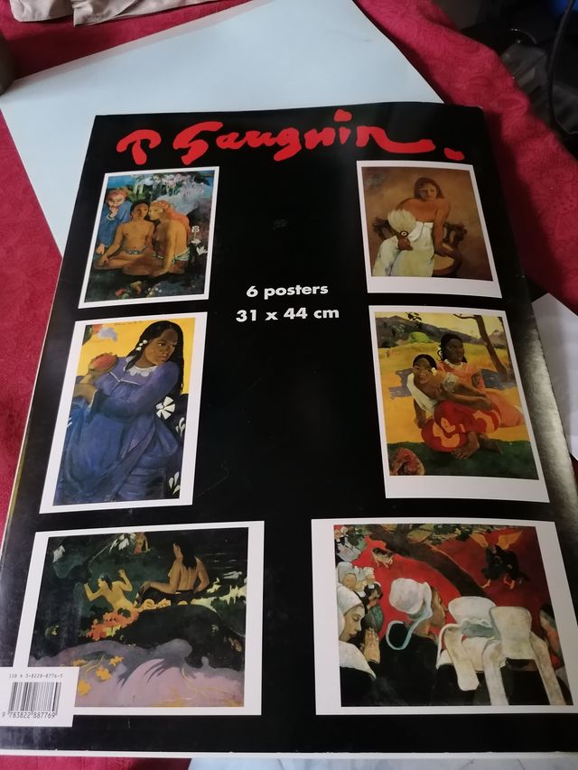 Láminas de Munch/Gauguin/Cezzane