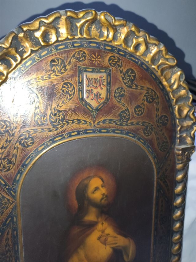 CRISTO DE MADERA CON 100 AÑOS