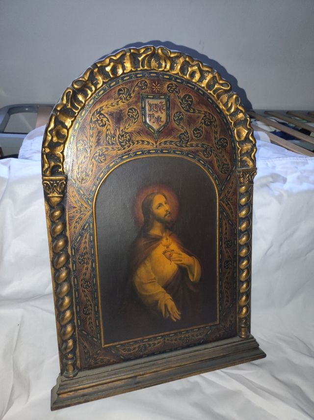 CRISTO DE MADERA CON 100 AÑOS