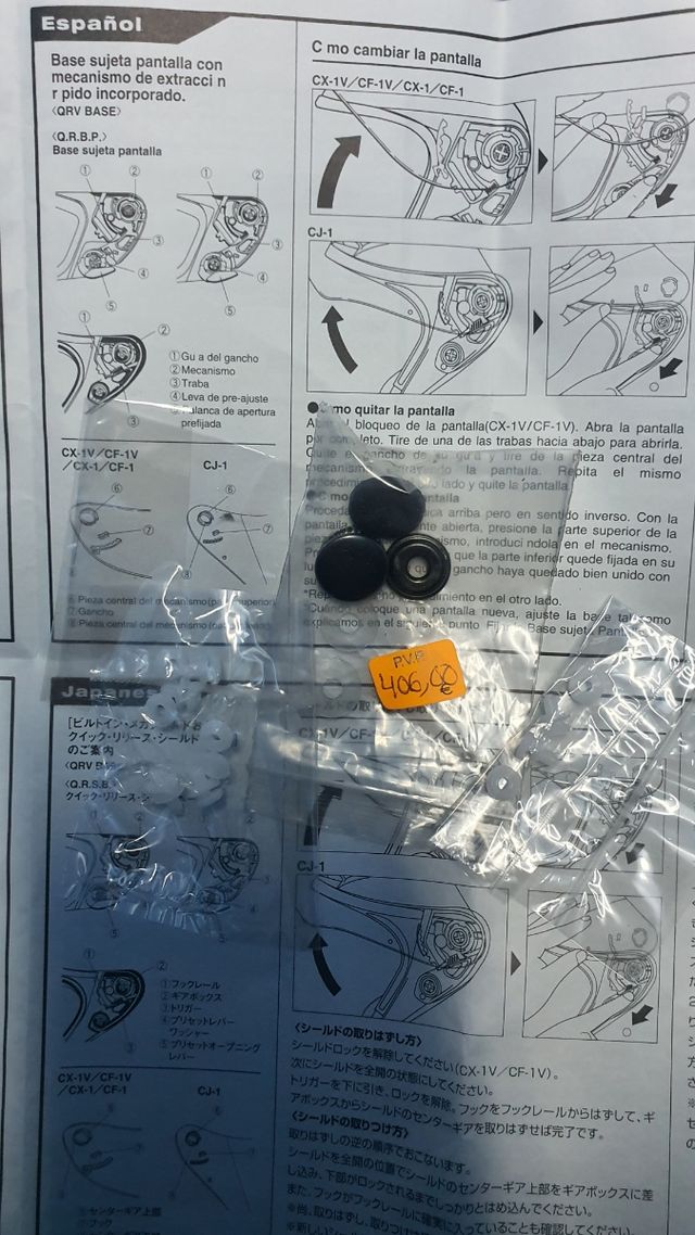 Casco moto Shoei taglia M