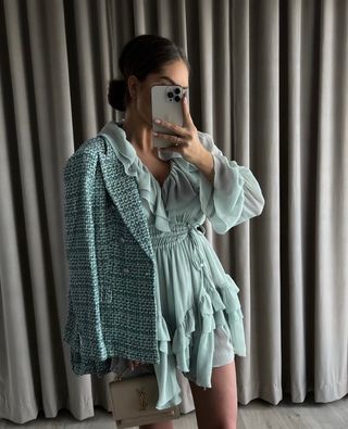 Vestido volantes Zara - ZARA
