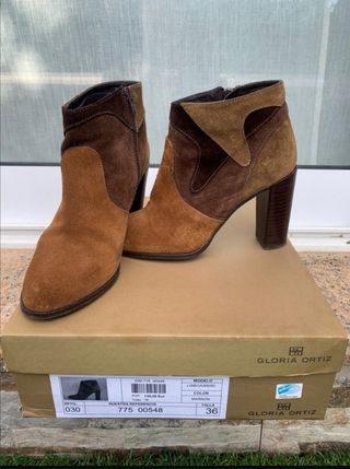 Botines Gloria Ortiz de segunda mano por 90 EUR en Sant Boi de Llobregat en  WALLAPOP