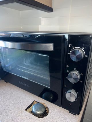 Horno eléctrico ventilado Girmi FE21 21LT 1500W Gris