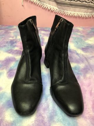 Botines Negros de Mujer | ZARA España