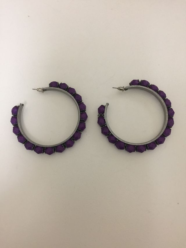 Pendientes de aro grandes Flamenca.