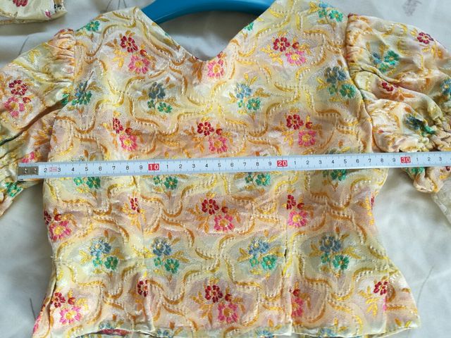 Corpiño niña fallera antiguo