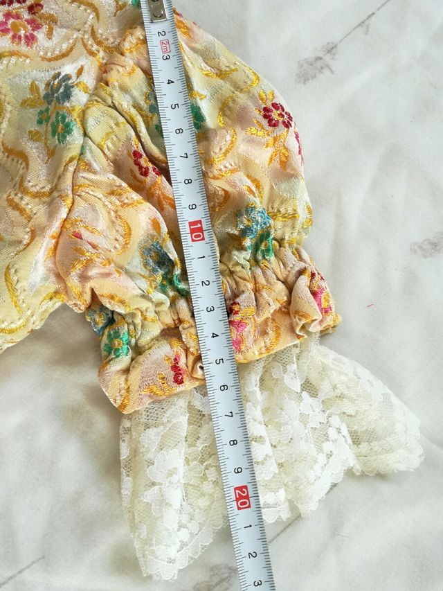 Corpiño niña fallera antiguo