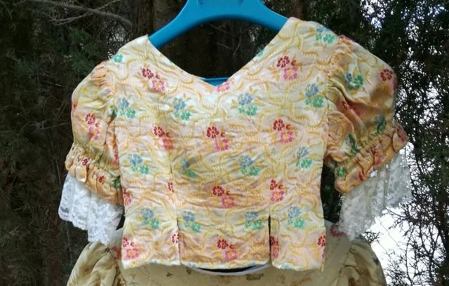 Corpiño niña fallera antiguo