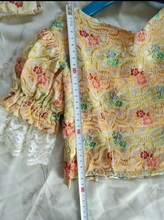 Corpiño niña fallera antiguo