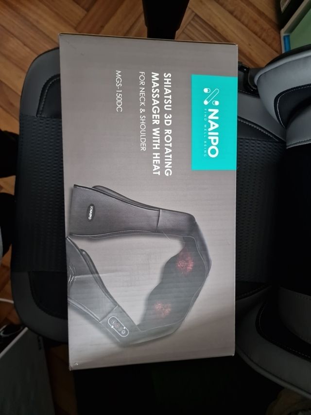 Masajeador shiatsu cuello y hombros