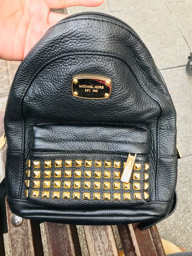 Auténtica mochila piel Michael kors