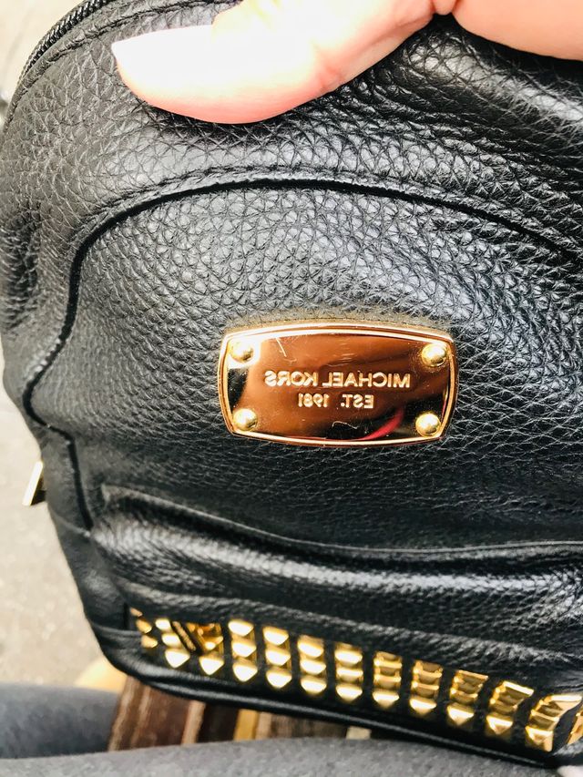 Auténtica mochila piel Michael kors