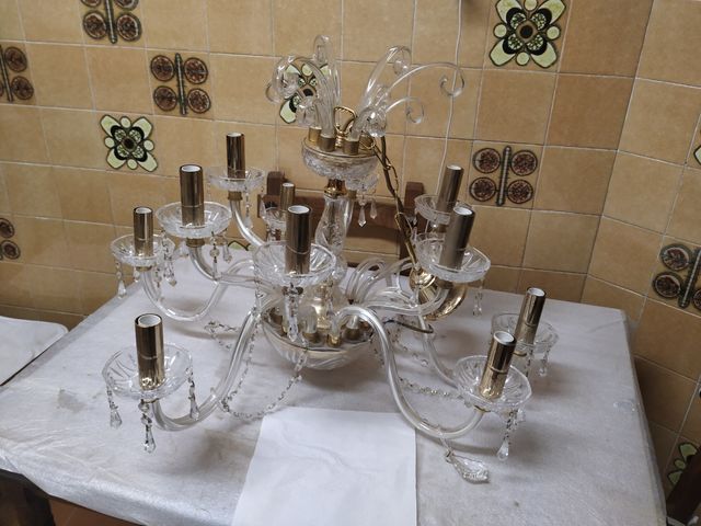 Lámpara araña de cristal ( Rebajada)