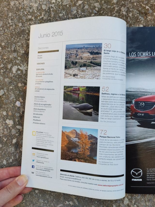 Revista National Geographic, junio 2015