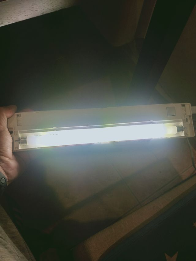 lampara florescente 8w