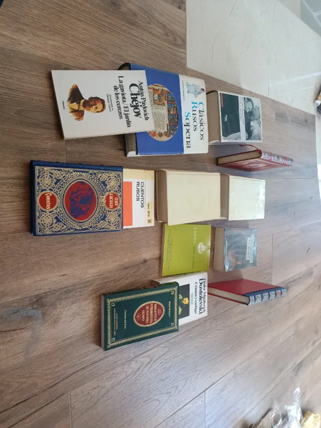 Libros de literatura rusa