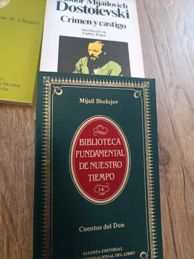 Libros de literatura rusa