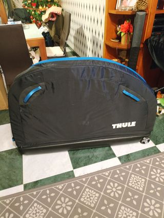 Maleta portabicicletas THULE Roundtrip PRO XT de segunda mano por 300 EUR  en Madrid en WALLAPOP