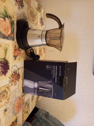 Cafetera italiana electrica de segunda mano por 20 EUR en El Álamo en  WALLAPOP