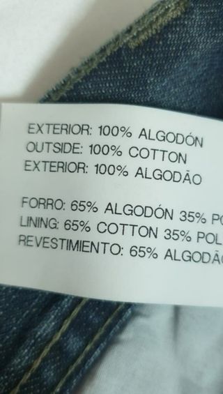 PANTALON VAQUERO HOMBRE,EL CORTE INGLES de segunda mano por 18 EUR en  Algeciras en WALLAPOP