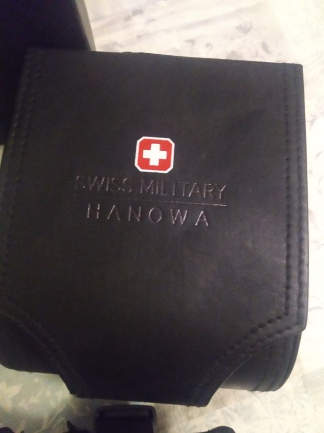 reloj vintage Swiss military hanowa