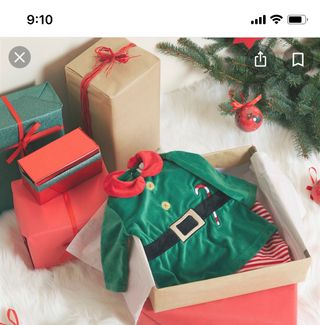 Pijama elfo Zara home 3 meses de segunda mano por 12 EUR en San Cristóbal  de La Laguna en WALLAPOP